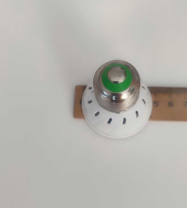 Led Лед лампа для рослин Лампочка e27 рожева full spectrum растений