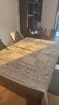 Toalha de mesa rendada quadrada – 1,50m x 1,50m