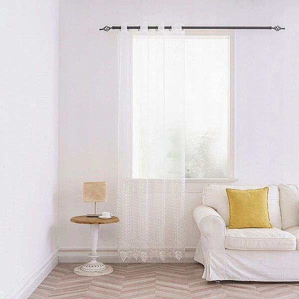 Firana GOTOWA dekoracyjna do salonu 200x250 na przelotkach Cruz WOAL B