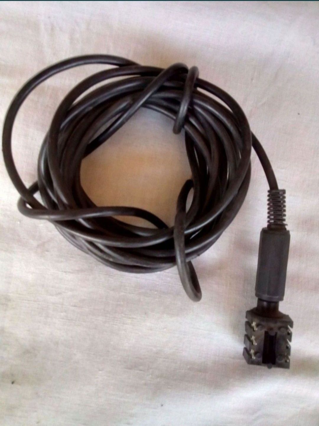 Штекер 6,3 с акустическим кабелем( экранированный) времён СССР