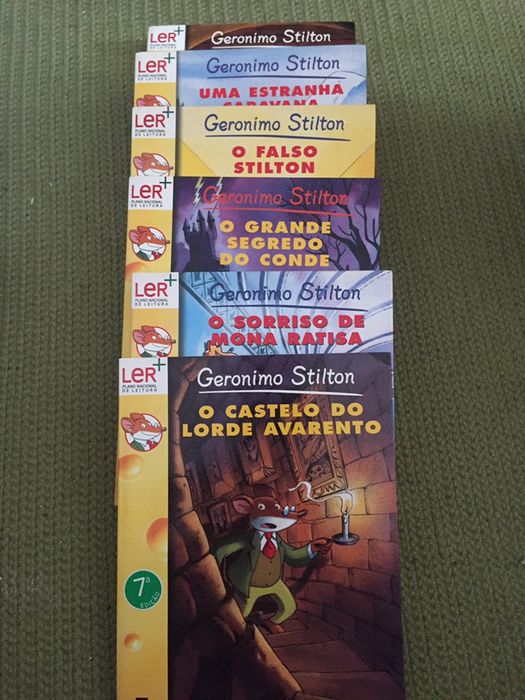 Livros Geronimo Stilton