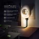 Digoo DG-SP01 умная Wifi розетка с подсветкой и USB зарядкой