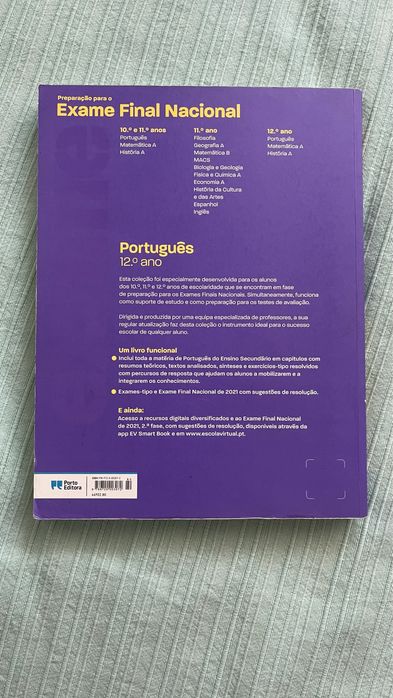 Livro preparação exame português