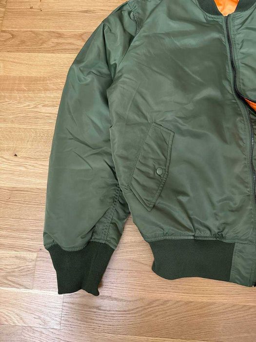 Двосторонний бомбер Alpha Industries MA-1 куртка