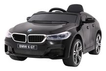 Auto pojazd samochód na akumulator dla dzieci BMW 6 GT Czarny