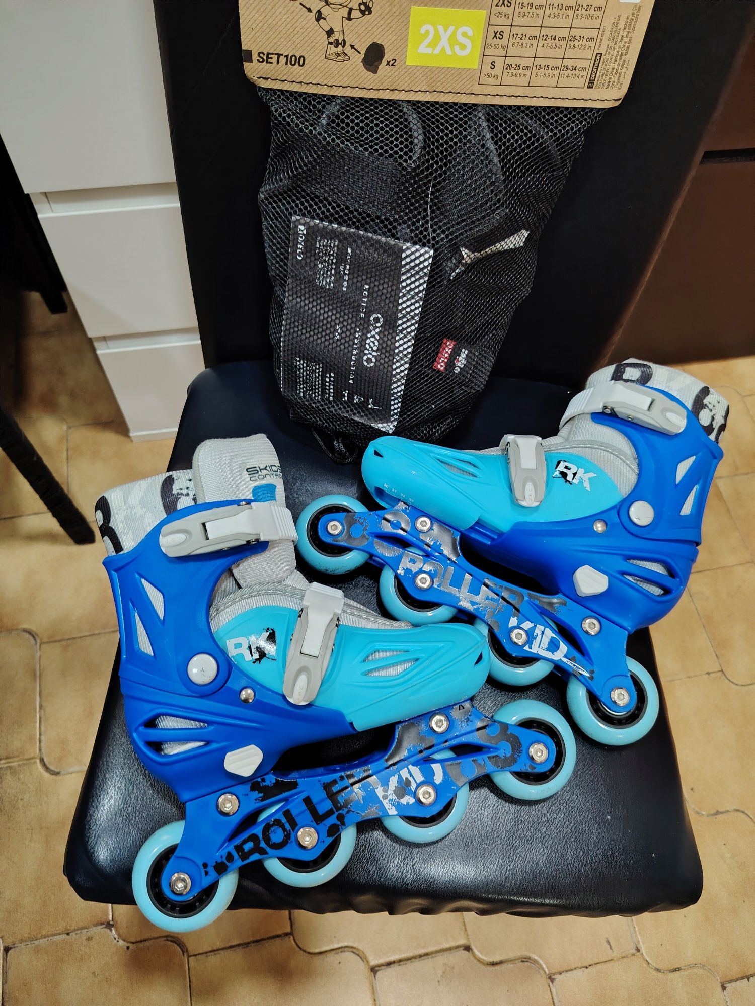 20€ patins instensivel tam 30 ao 33entrego em Rio tinto