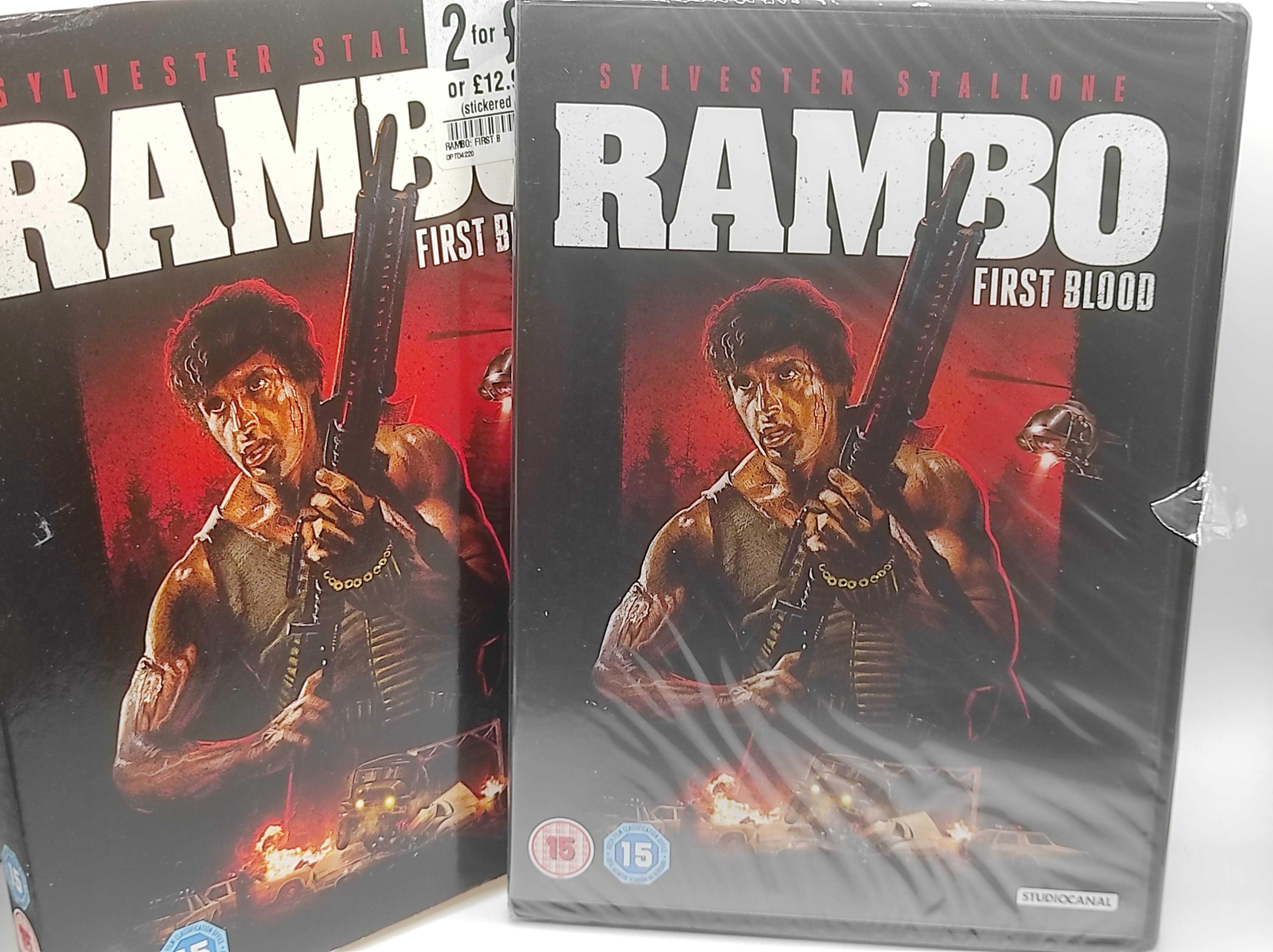DVD film Sylvester Stallone Rambo First Blood