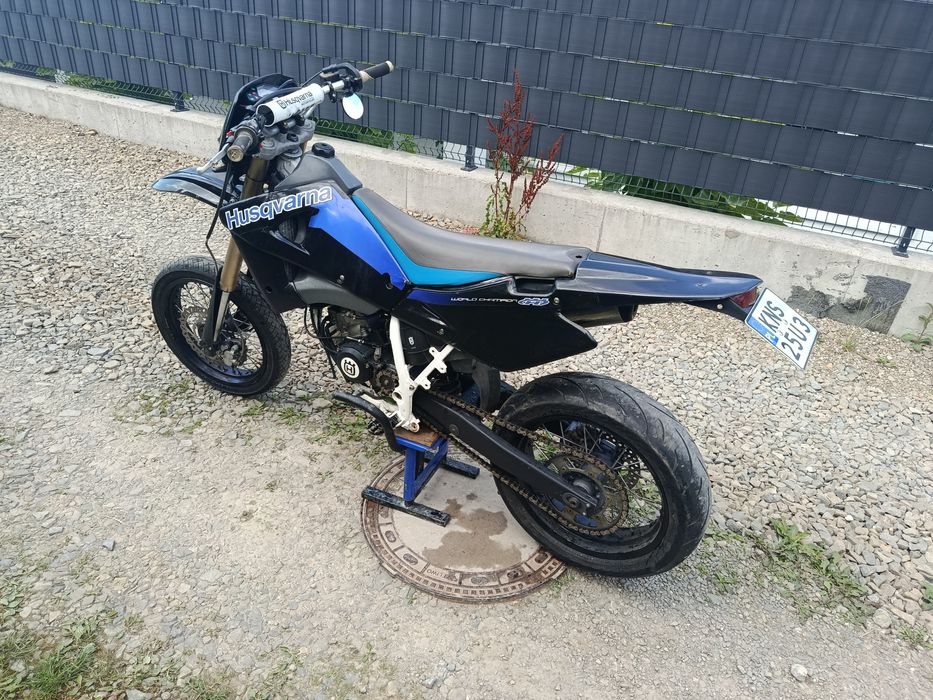 Husqvarna SMS 125 2t Zarejestrowana Supermoto ZAMIANA auto