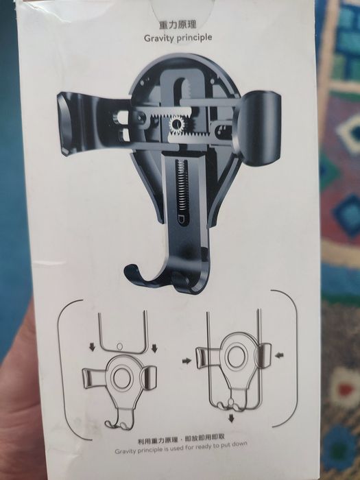 Baseus grawitacyjny samochodowy uchwyt do telefonu