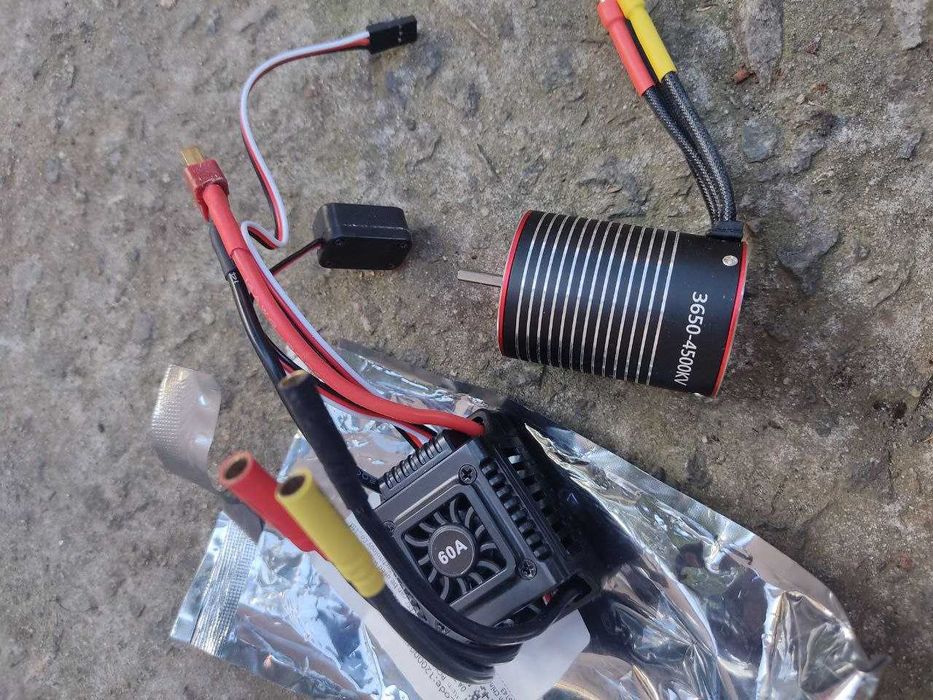 Комплект мотор 3650 4500KV+регулятор 60A