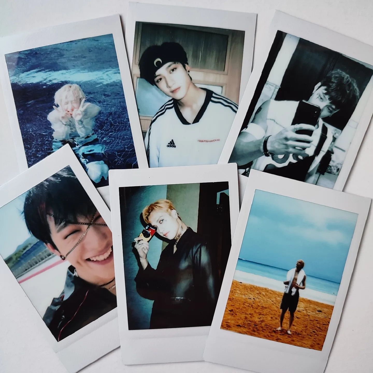 K-pop polaroids personalizadas