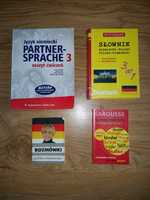 j. niemiecki, słownik, rozmówki, ćwiczenie Partner- Sprache 3,