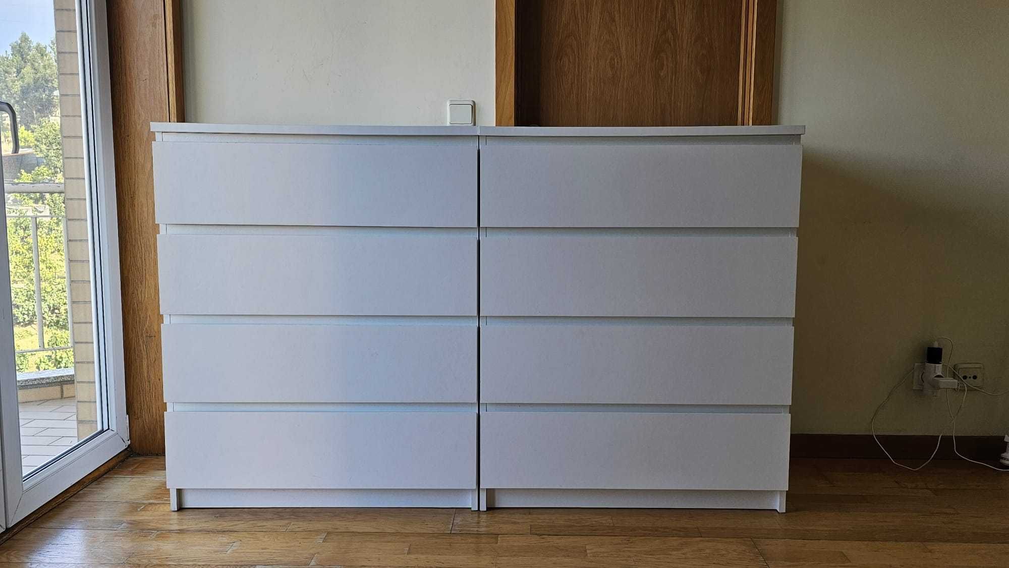 Cómodas MALM (8 gavetas)