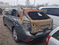 Кузов Lexus RX350 2014 серый. Разборка Lexus RX
