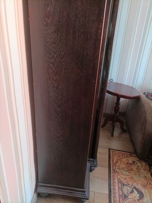 zabytkowa witryna Szafa zabytek zabytkowy kredens, mebel, antyk