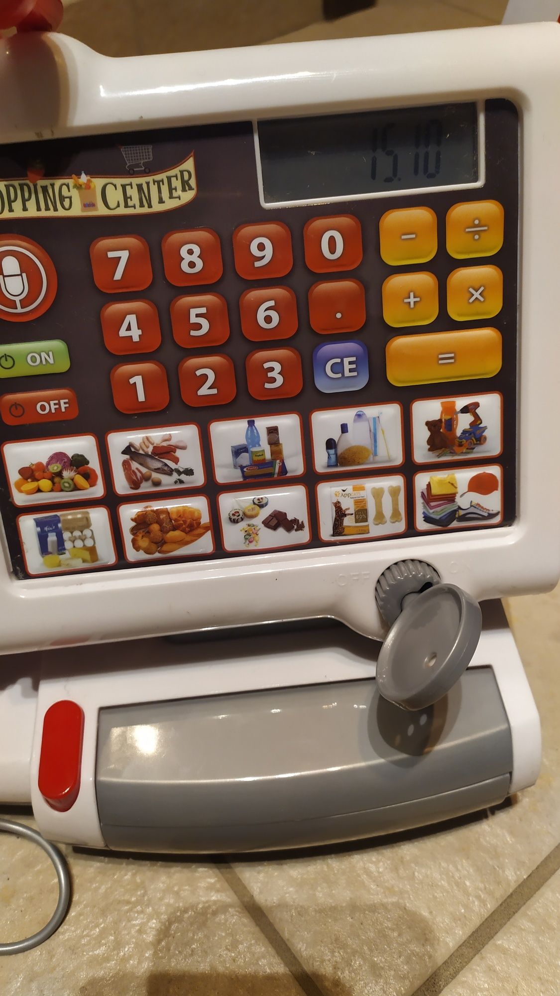 Kasa fiskalna sklepowa terminal pieniądze akcesori