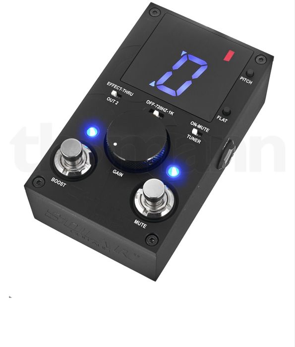 NOWE !Solar guitars chug tuner + booster ( efekt gitary , pedal board)