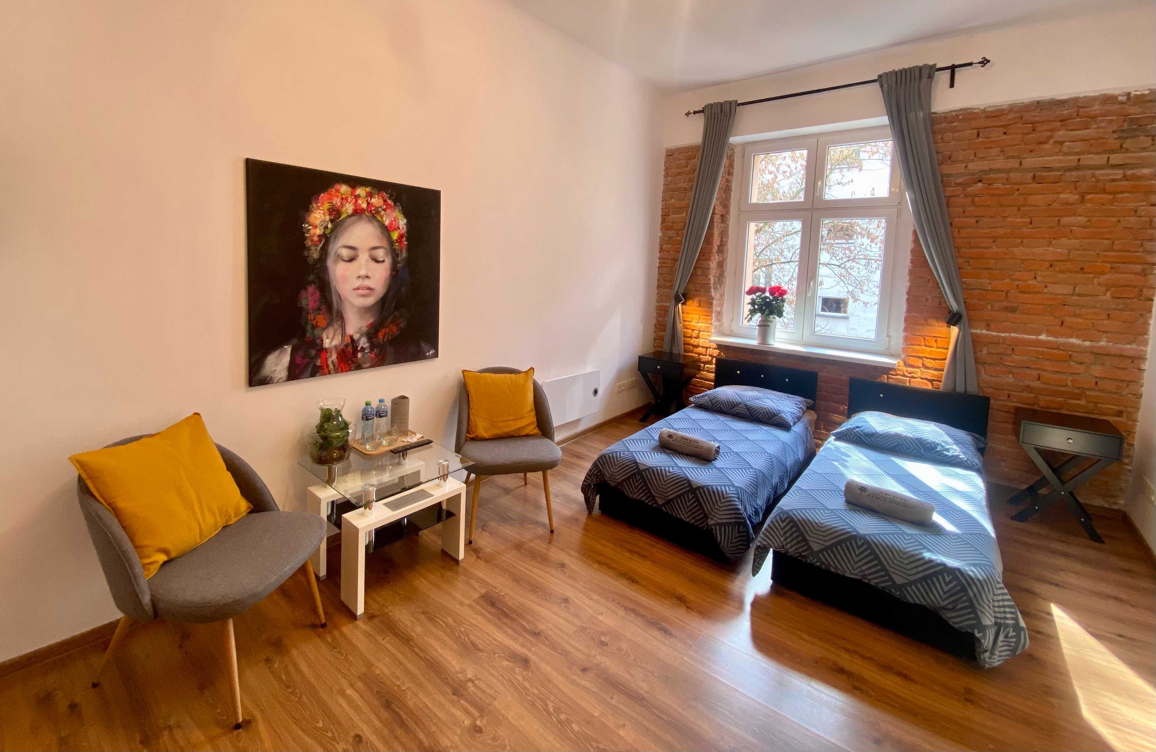 OLX -5% Noclegi Kraków Centrum | przy dworcu | Apartament 6 os. 3 syp.