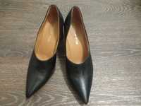 Туфли женские кожаные, размер 37