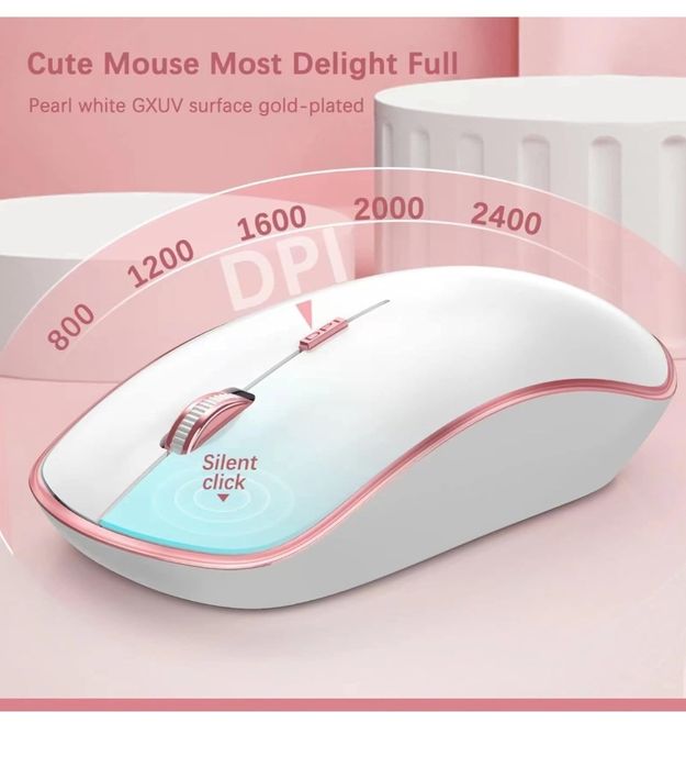 Zestaw bezprzewodowej klawiatury, 2,4 G, ultracienka, myszka