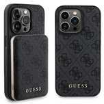 Zestaw etui Guess 4G Metal Logo na iPhone 15 Pro Max + powerbank 5000m