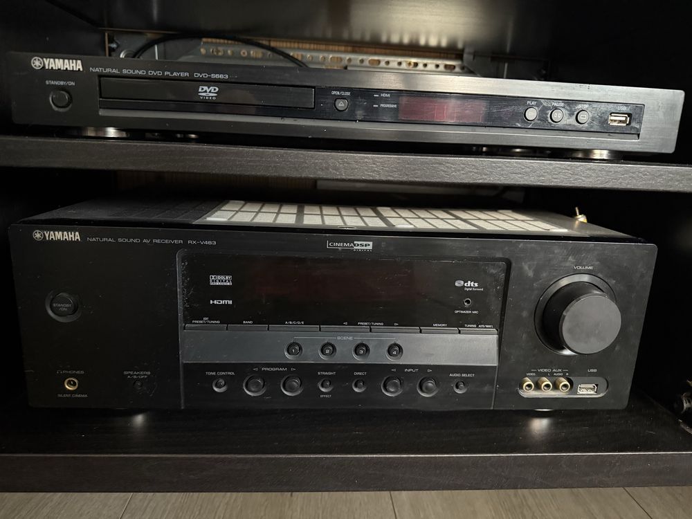 Sprzedam kino domowe yamaha RX-V463