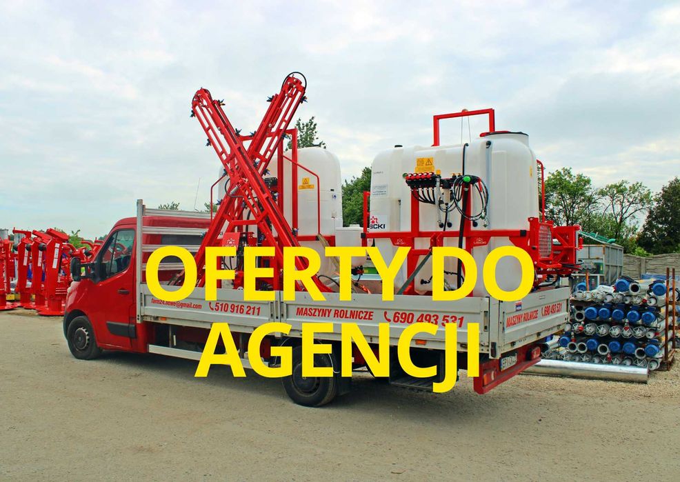 Opryskiwacz 600L 800L 1000L 1200L Opryskiwacz zawieszany LISICKI