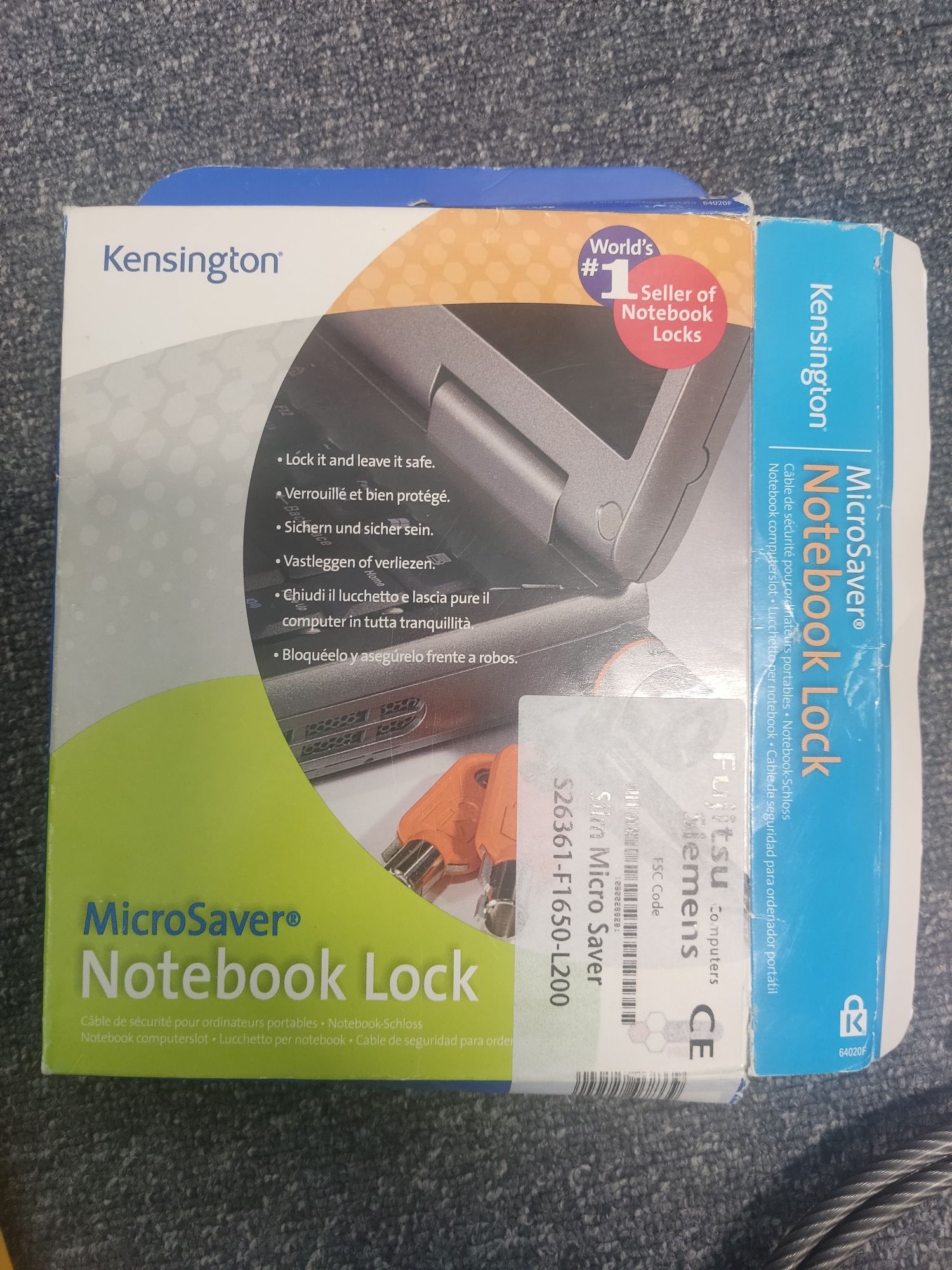 Notebook lock blokada nigdy nie używana