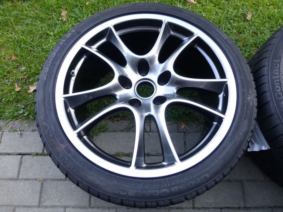 PORSCHE CAYENNE TURBO GTS 21cali Koła Zimowe Opony Continental 2015r