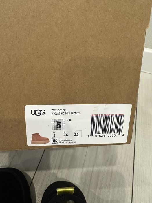 Ugg classic mini dipper black