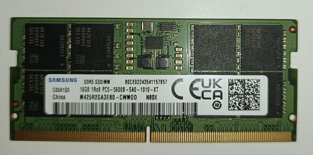 Pamięć RAM Samsung DDR5 16GB 5600