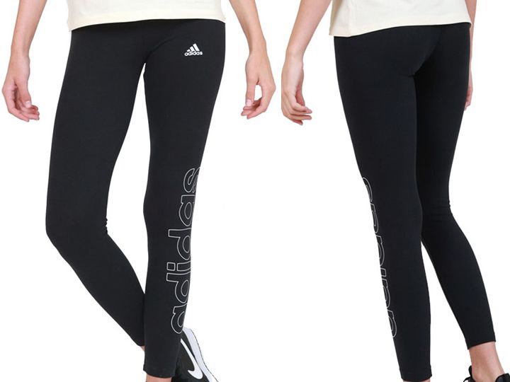 Legginsy Adidas Czarne Getry Damskie Legi Rozm. M