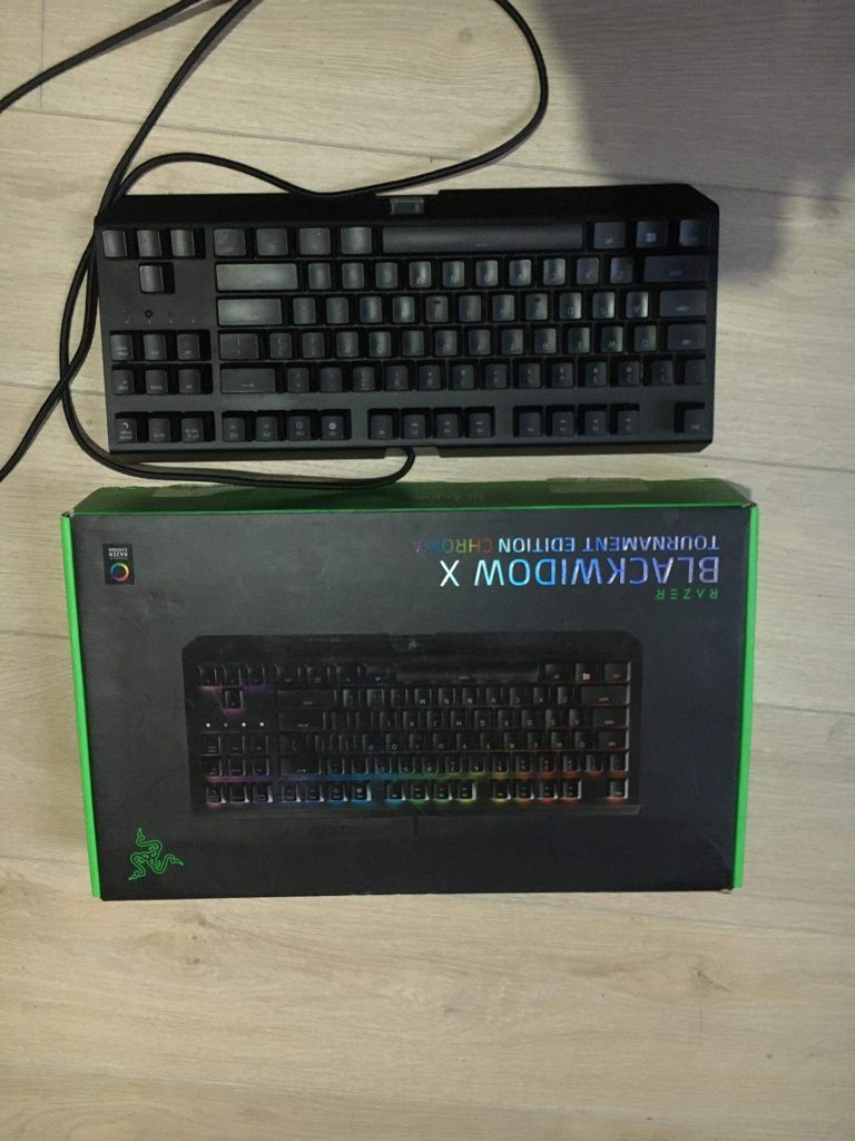 Klawiatura Razer BLACK WIDOW X tournament edition chroma