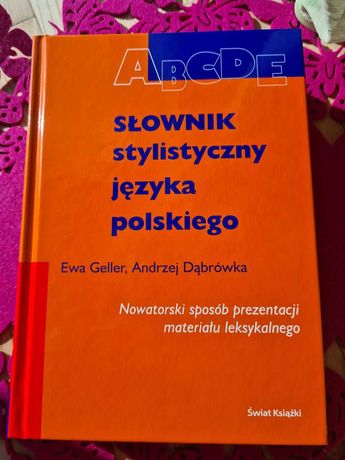 Słownik stylistyczny języka polskiego Świat Książki