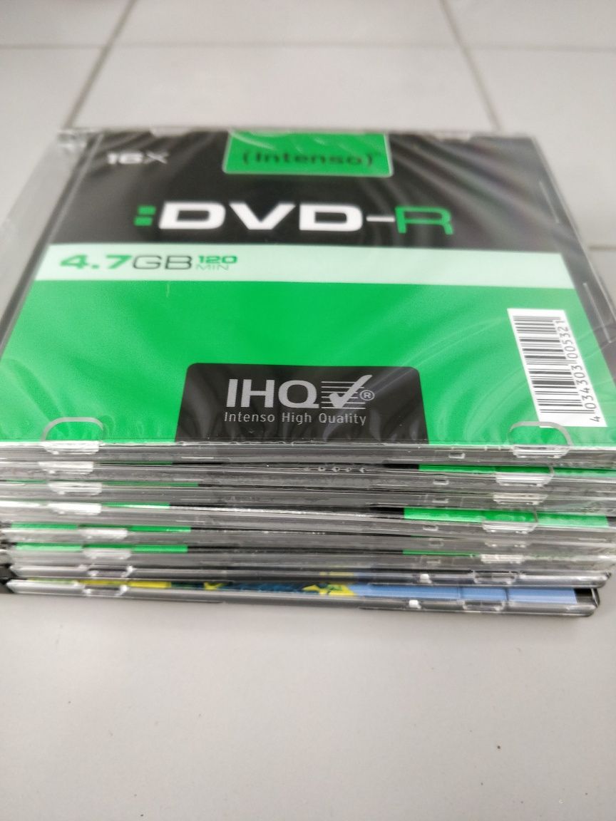 Pack 3 DVD-R 4.7GB - NOVOS!