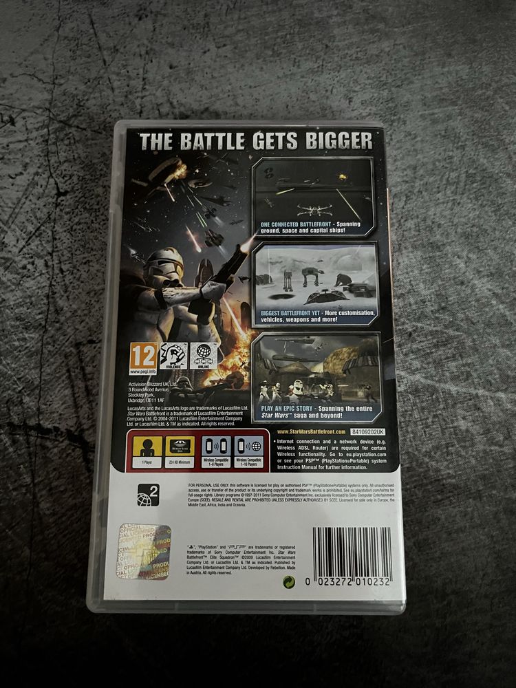 Star wars Battlefront na PSP