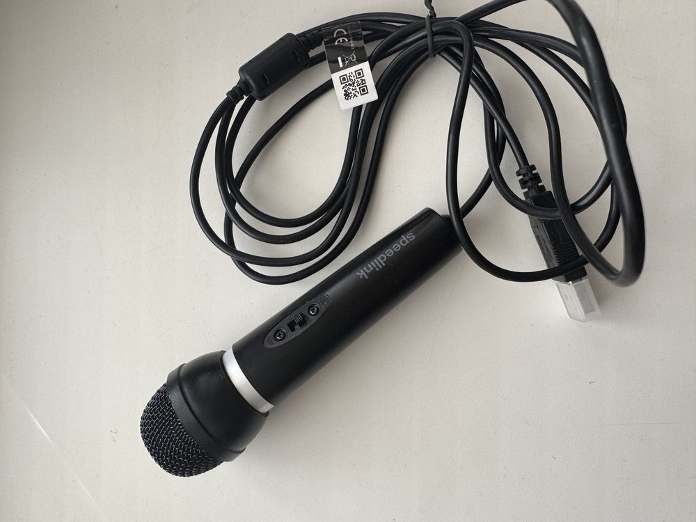 Speedlink Мікрофон CAPO Desk and Hand Microphone (SL-8703-BK) black