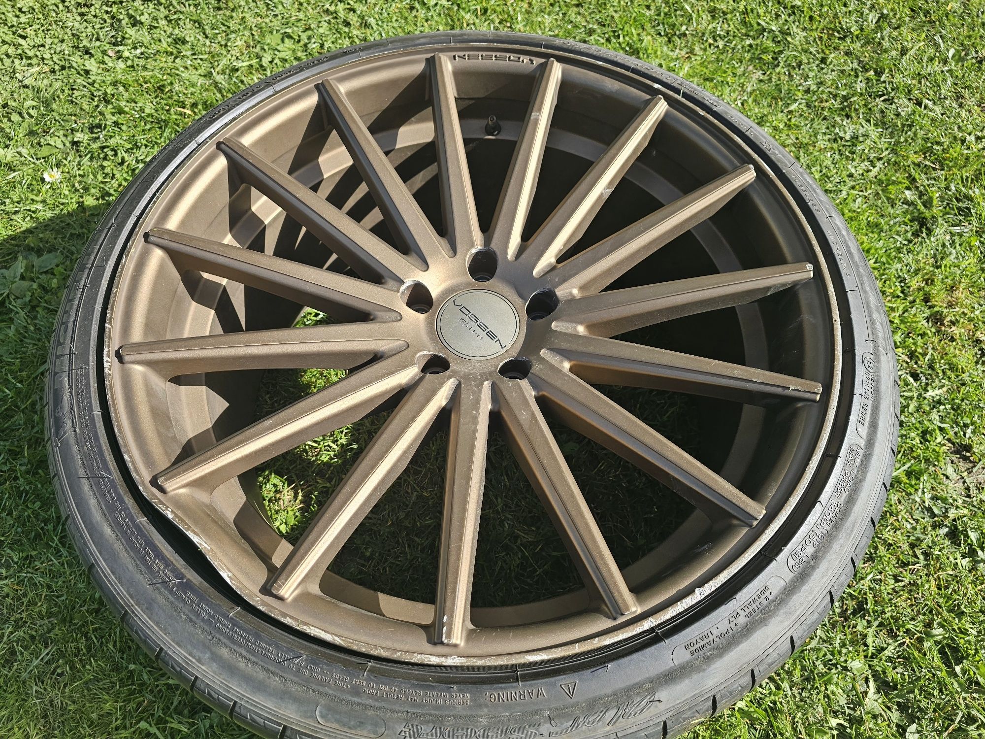 FELGI Aluminiowe VOSSEN 5x120 21 Satin Bronze Oryginalne