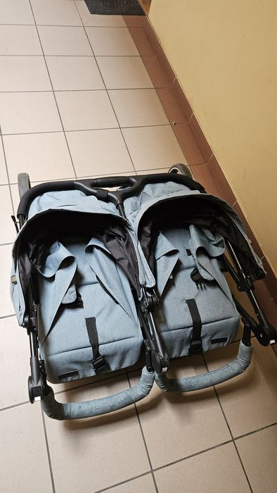 Wózek EasyGo Domino bliźniaczy rok po roku