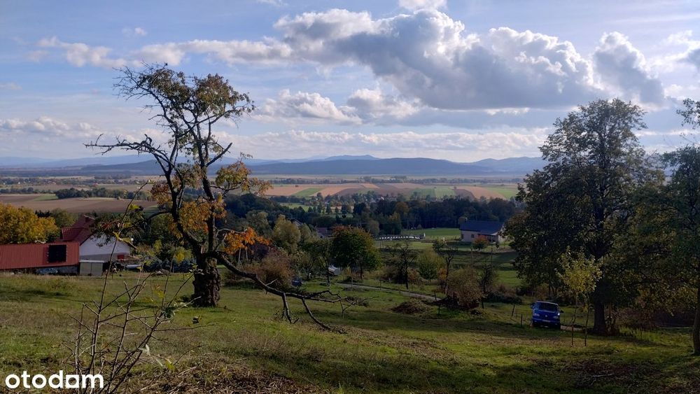 Działka budowlana z pięknymi widokami na góry w okolicy Srebrnej Góry