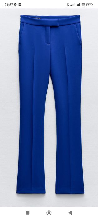 Garnitur nowy kobaltowy hit r.38 Zara