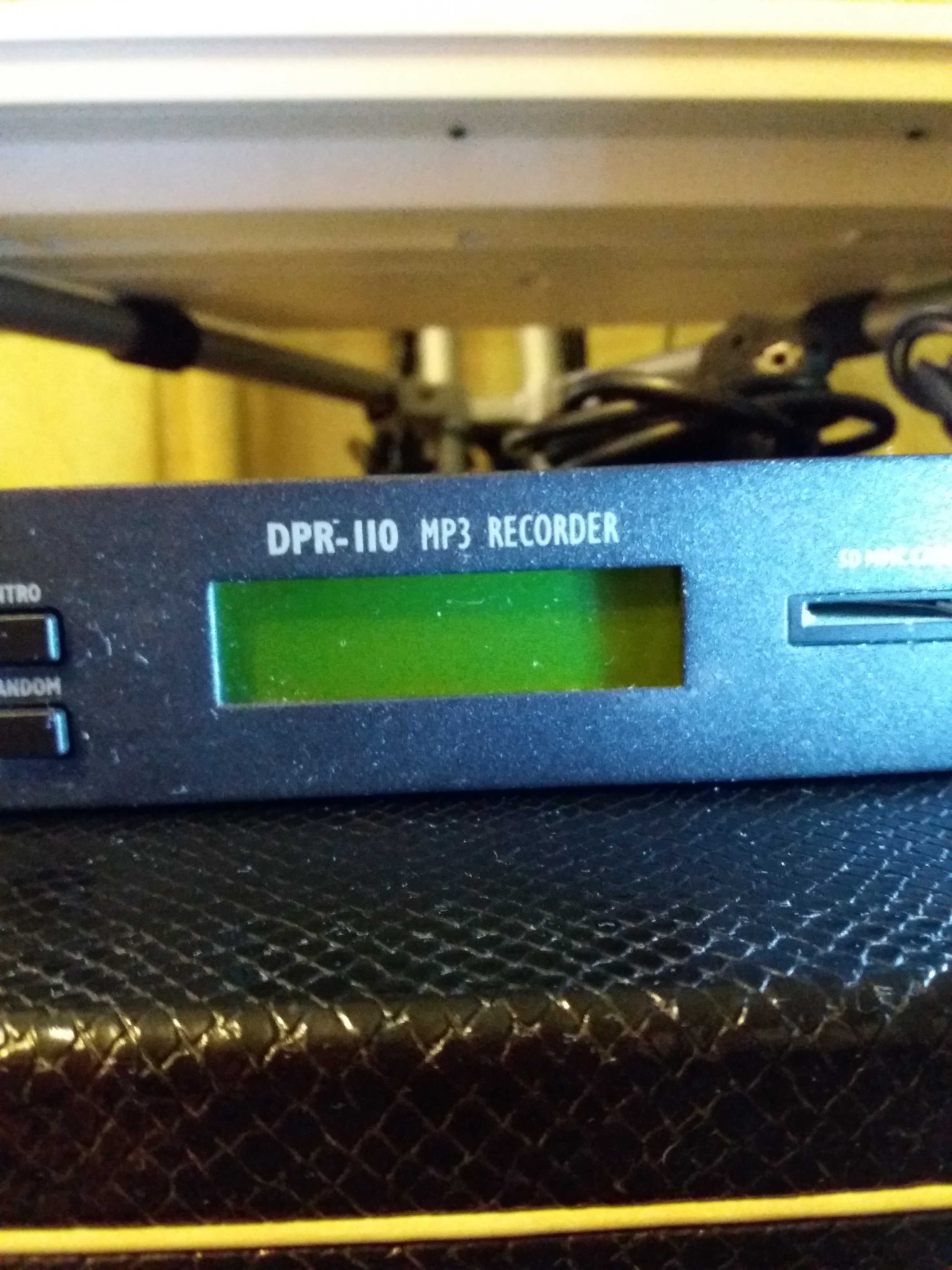 Rejestrator / Odtwarzacz - IMG STAGE LINE DPR 110 MP 3 RECORDER
