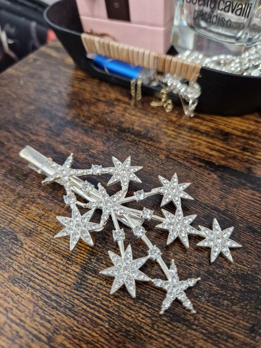 Spinka klamra ozdobna ślub wesele shein