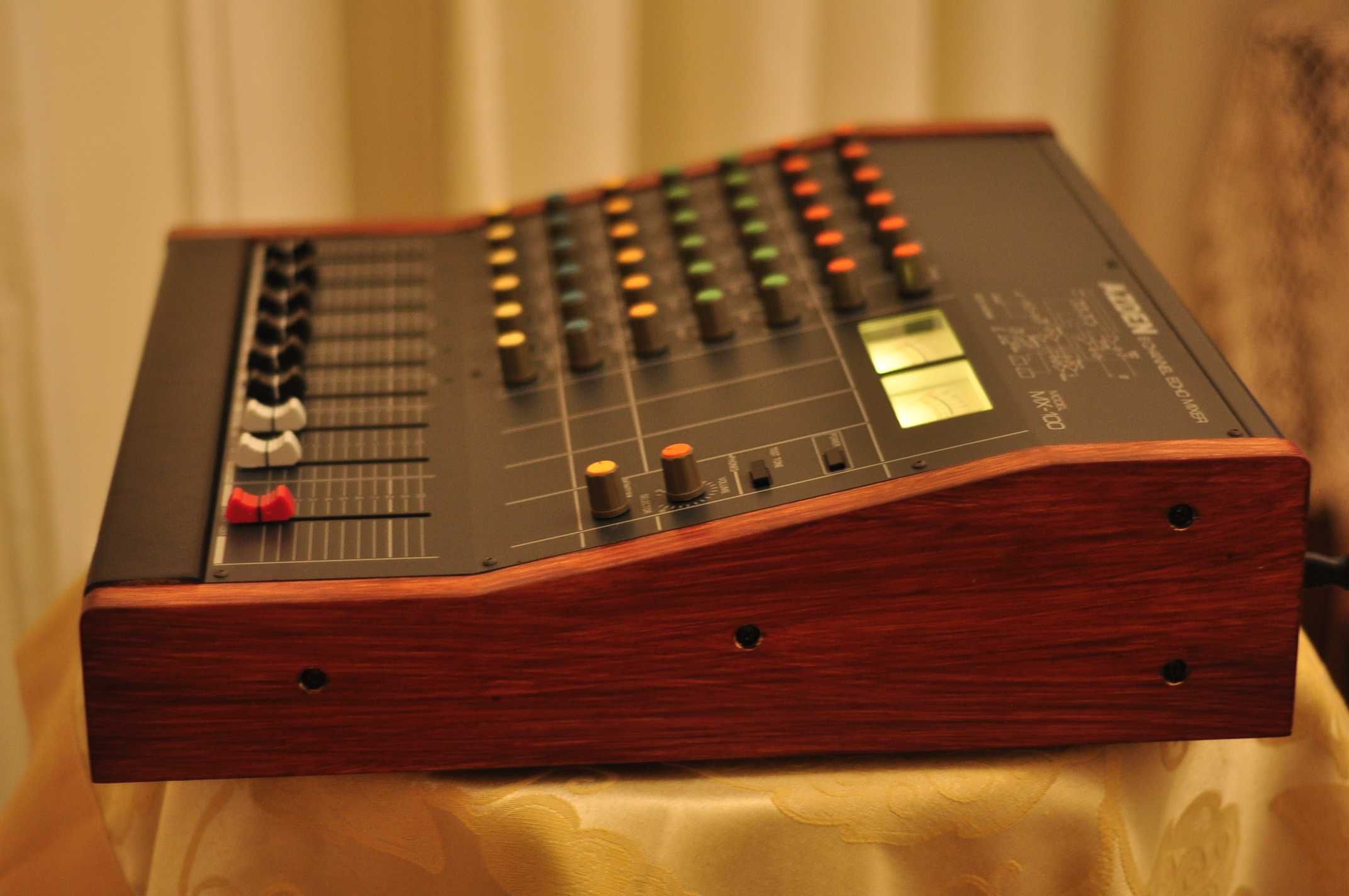 Mesa de som mistura, vintage, 6 channel Echo Mixer em óptimo estado