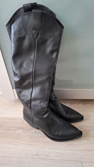 Кожані козачки жіночі