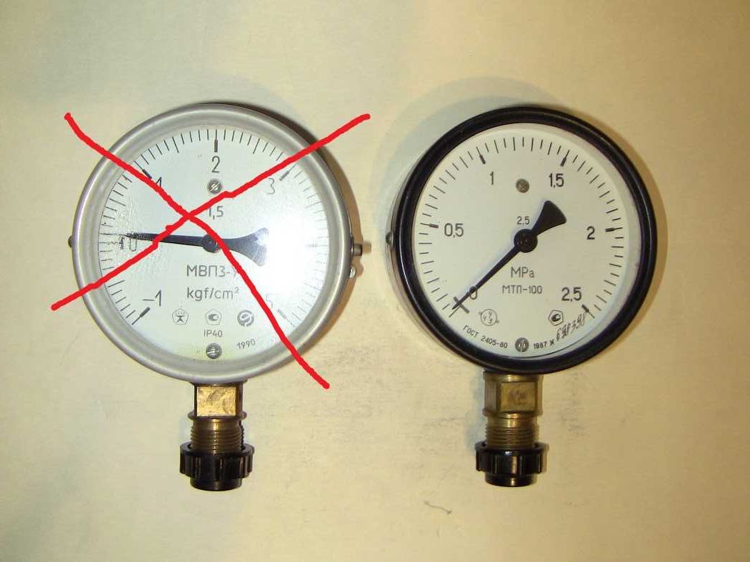 Манометры промышленные, автомобильные ЗИЛ, КАМАЗ