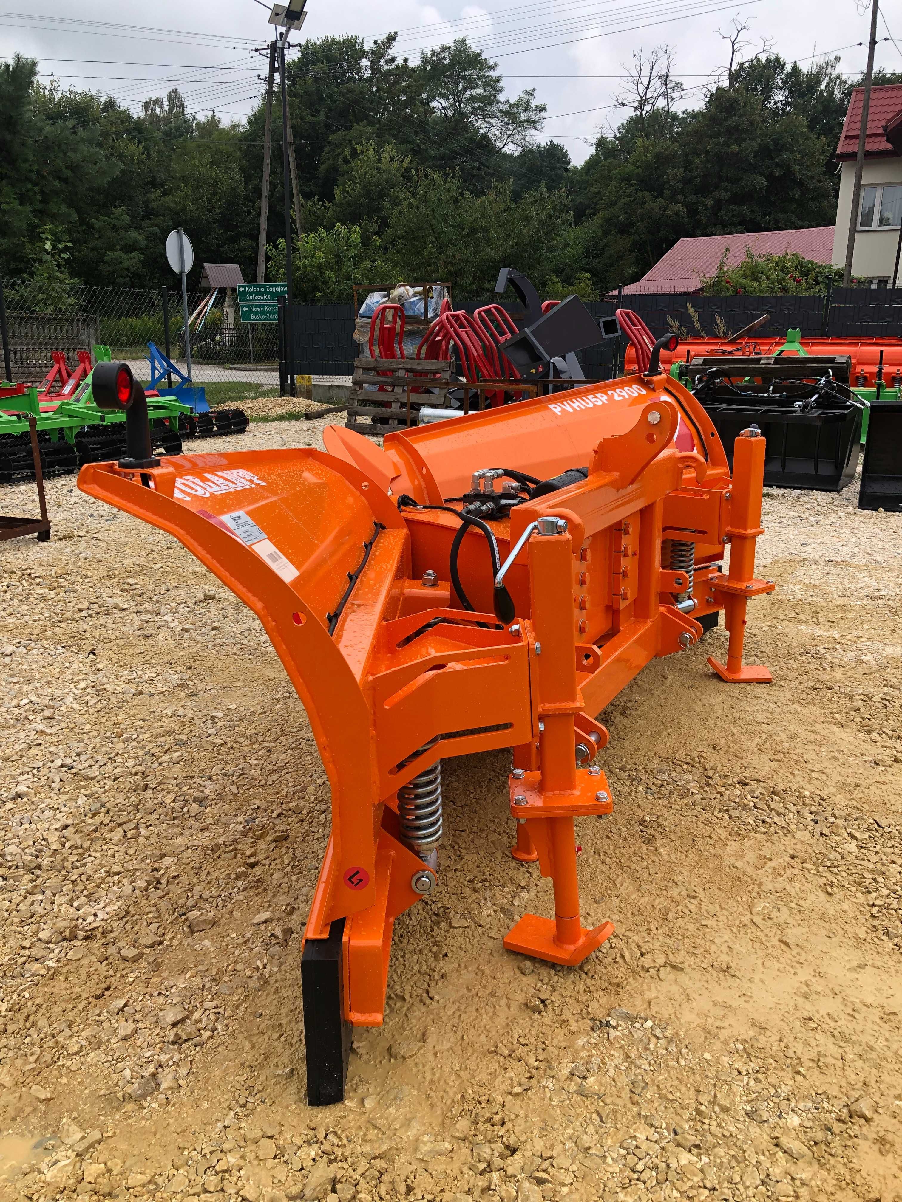 MASYWNY pług do śniegu hydrauliczny volant 2,5/3,2m GWARANCJA