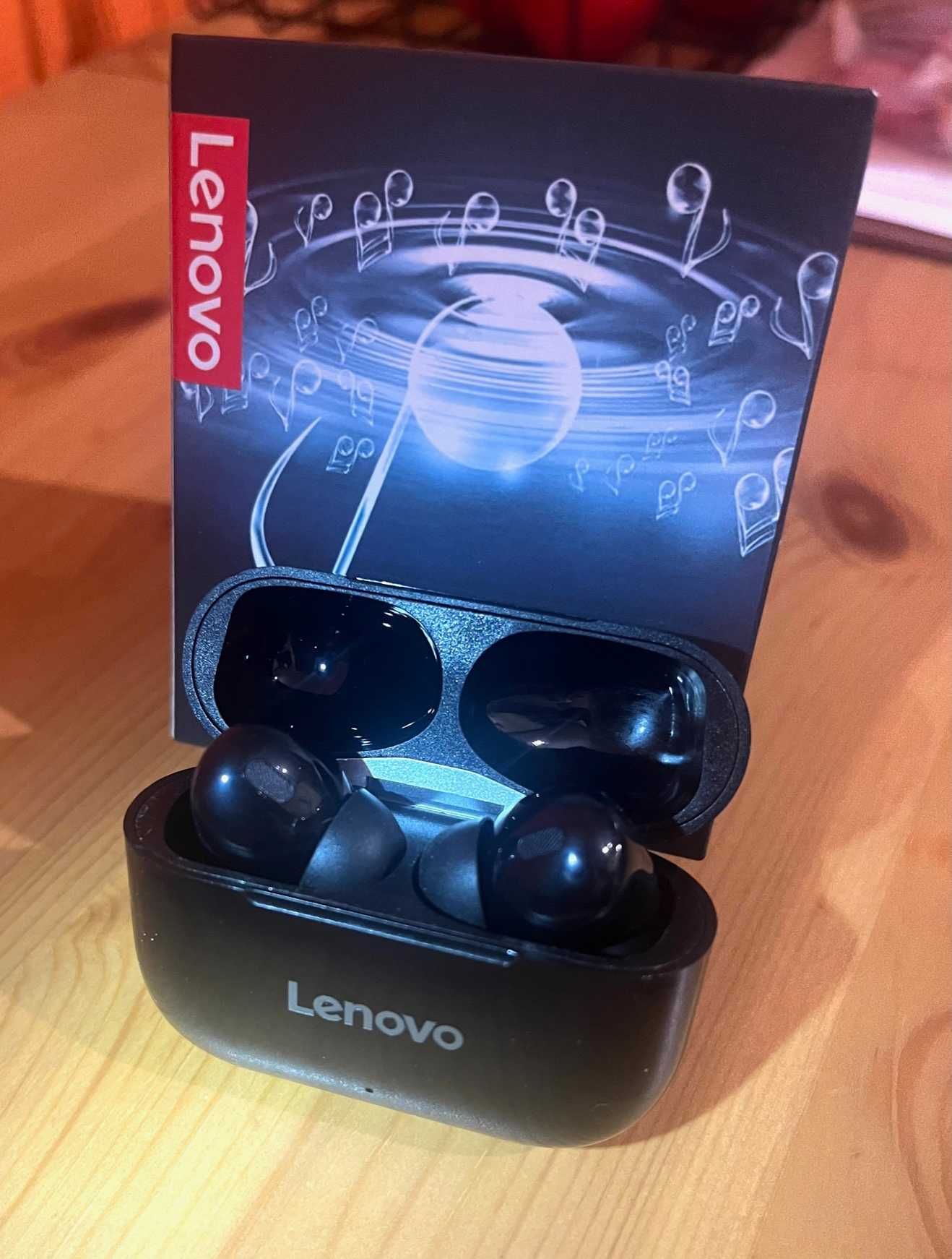 Nowe słuchawki Lenovo! Bezprzewodowe ! Białe / Czarne
