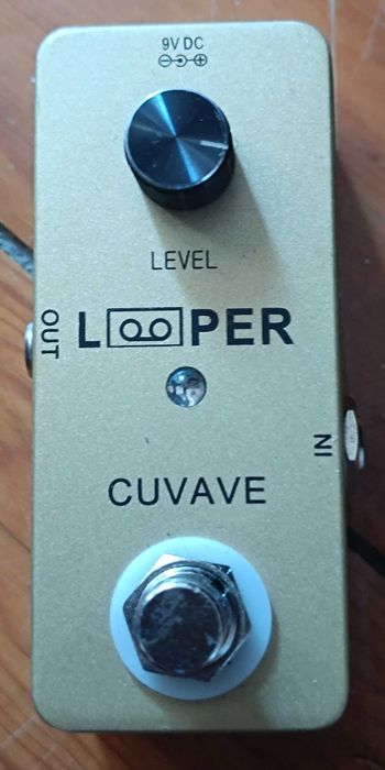 Pedal loop para guitarra Cuvave