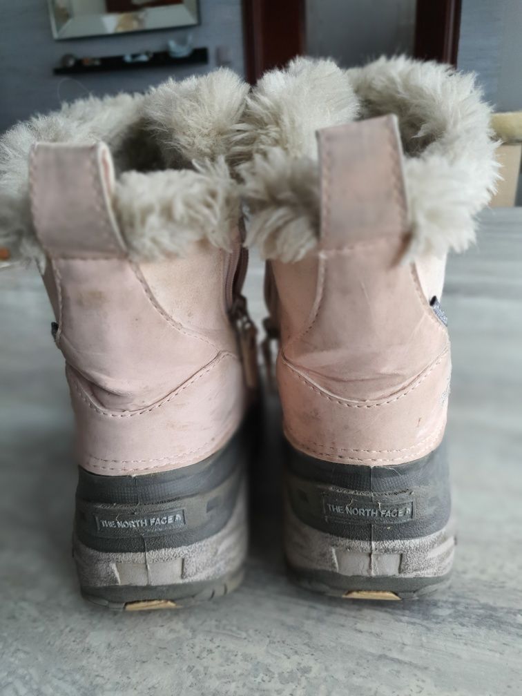 North Face buty zimowe kozaki śniegowce 33,5 20cm dziewczynka